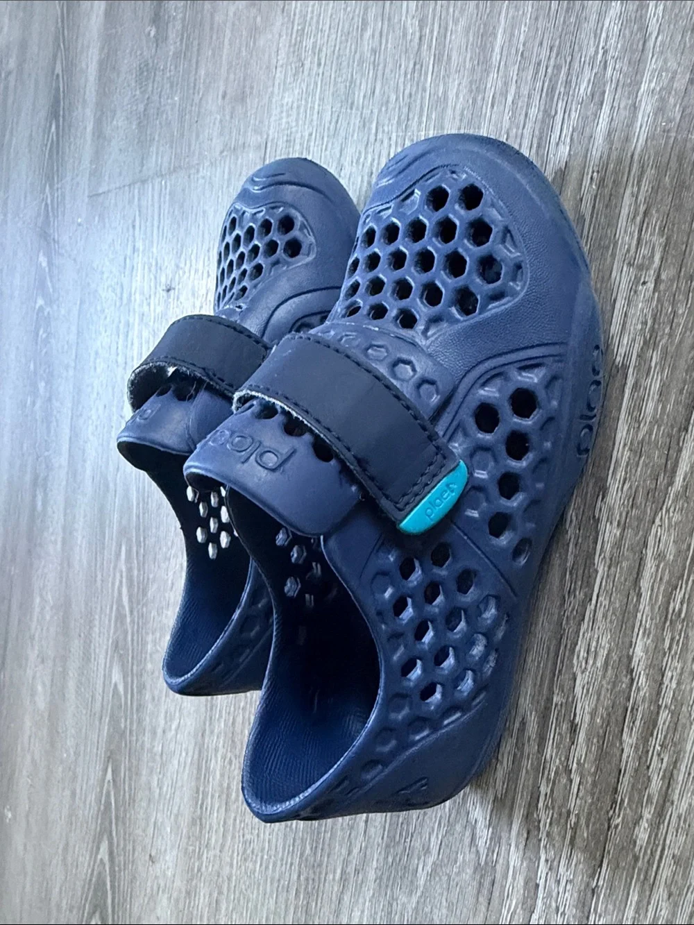 Plae Kids Navy Blue Water-Friendly Slip-On Shoes